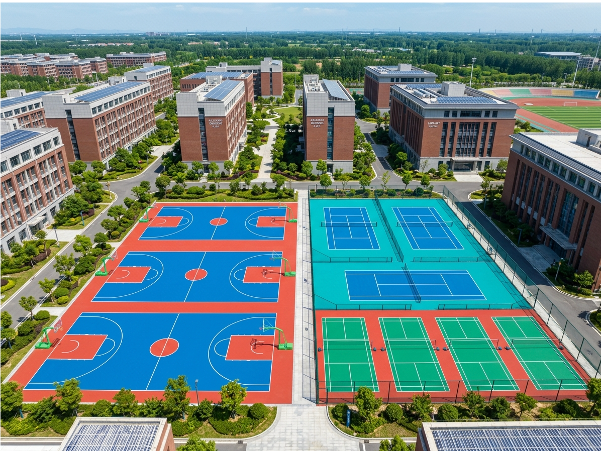 南阳市硅PU球场学校塑胶跑道 - 哪里好